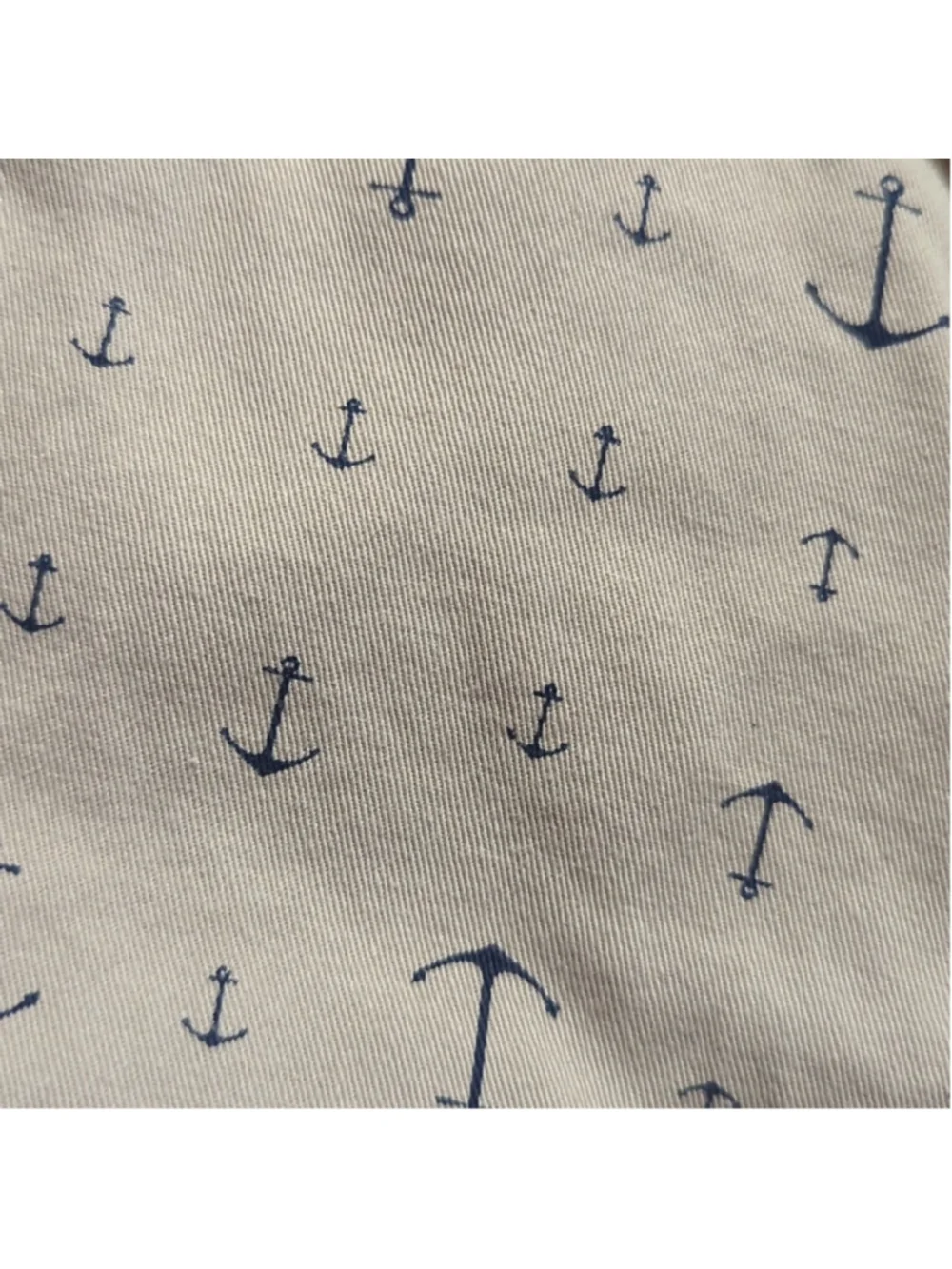 Nautica Boys Chino Shorts Size 14 Anchor Print